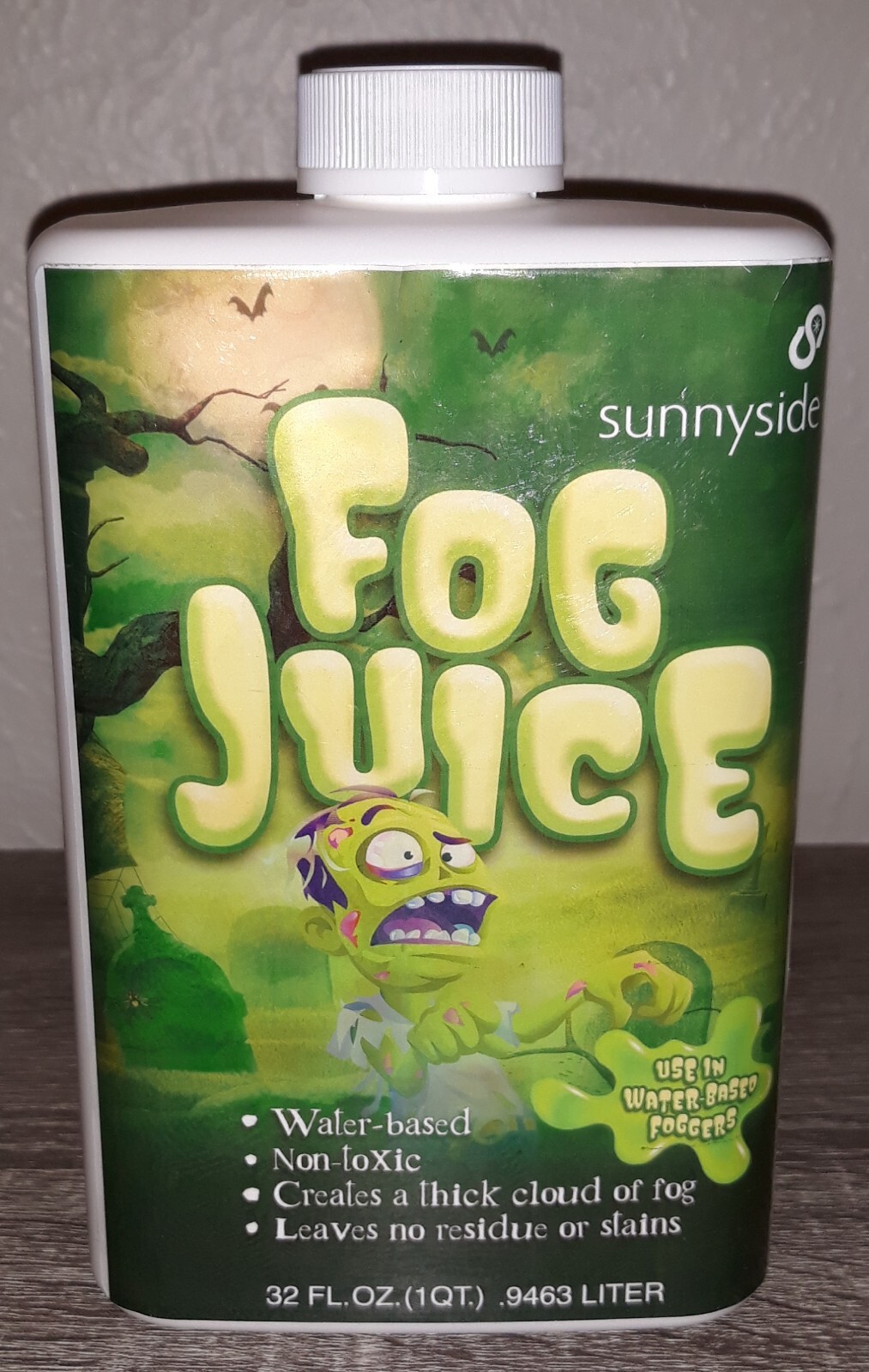Sunnyside Fog Juice Non-Toxic Water-Based Brand New Sealed For Fog Juice Machine