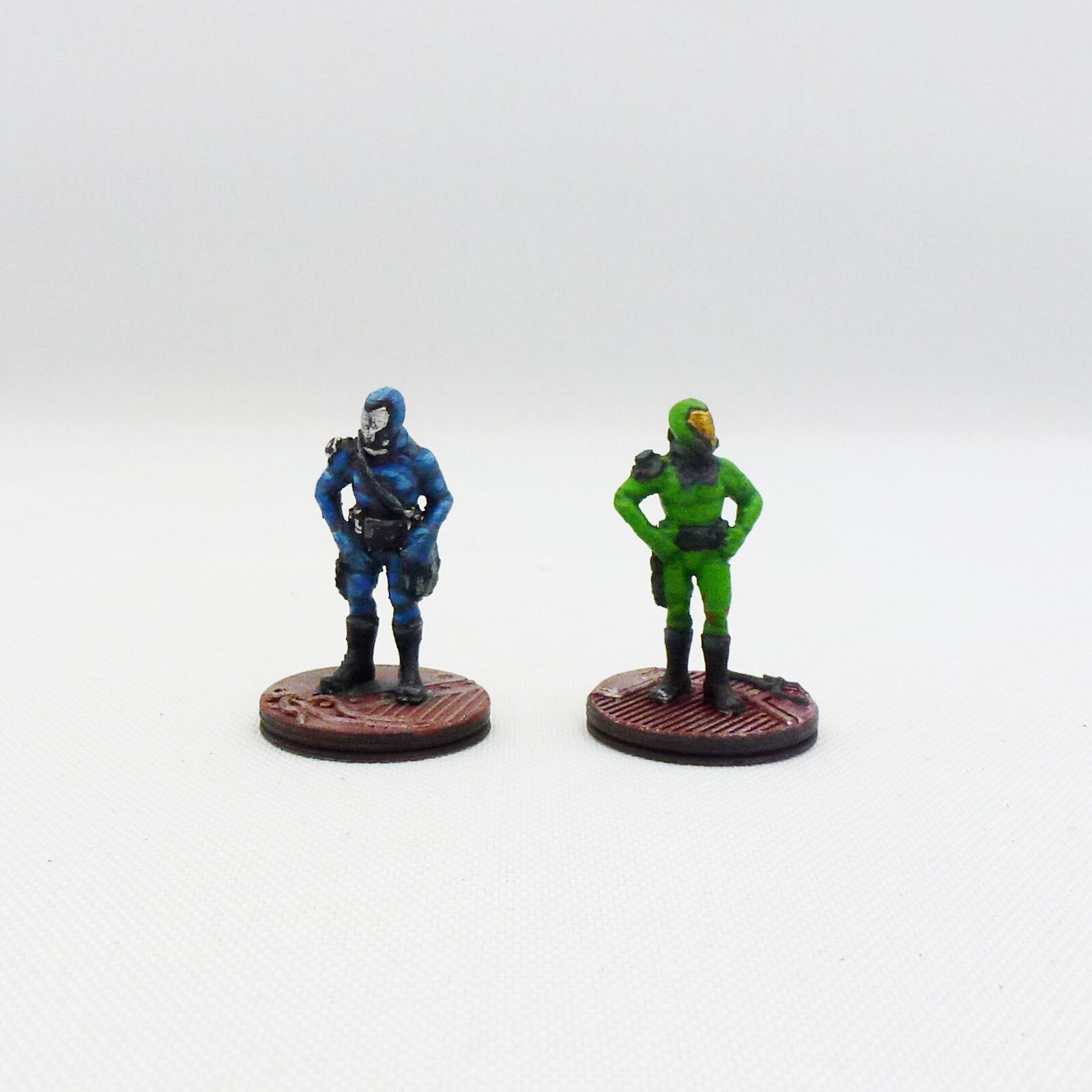 28mm/32mm Sci-Fi Explorers NPC Miniatures UNPAINTED NPC