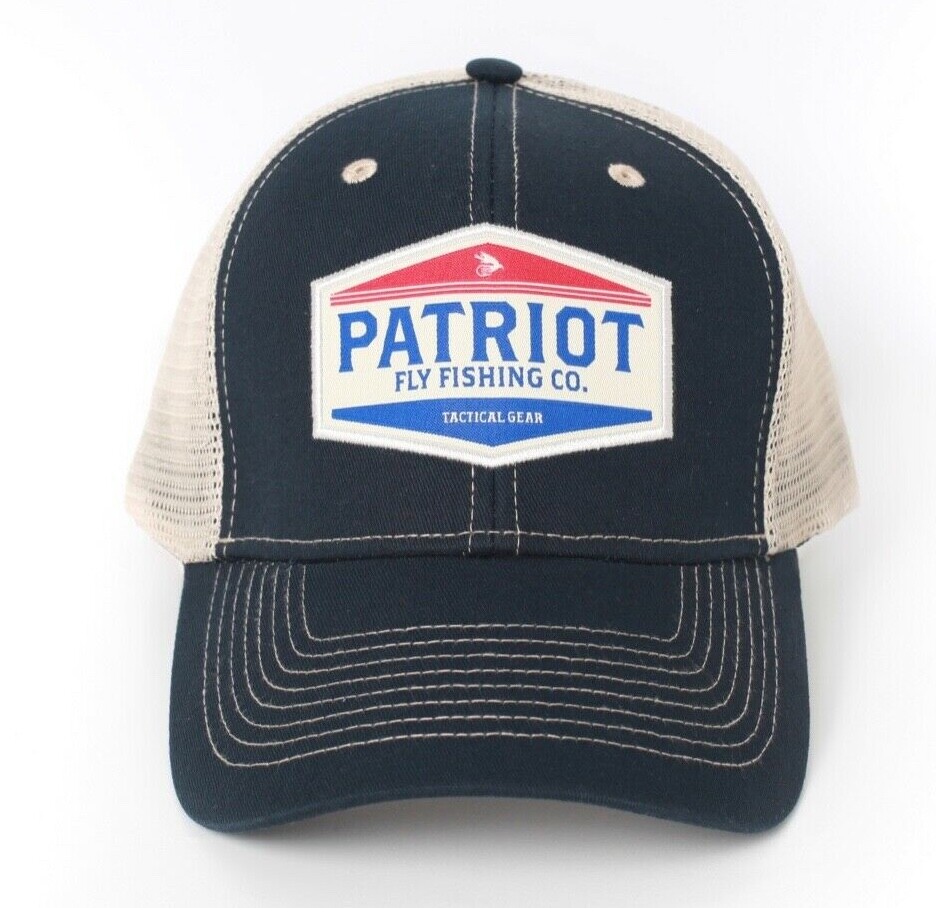 Patriot Hat, Fly Fishing Trucker Hat, MAGA USA Hat, TPUSA Hat