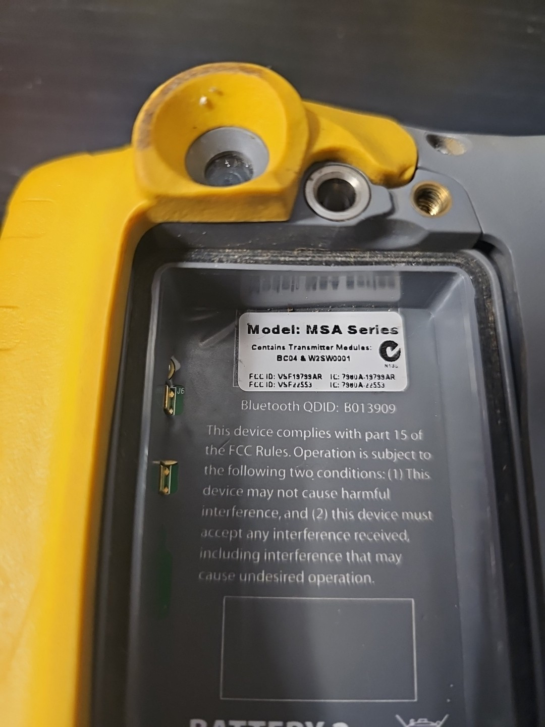 Topcon Tesla MSA SERIES Field Controller No Batteries Untested