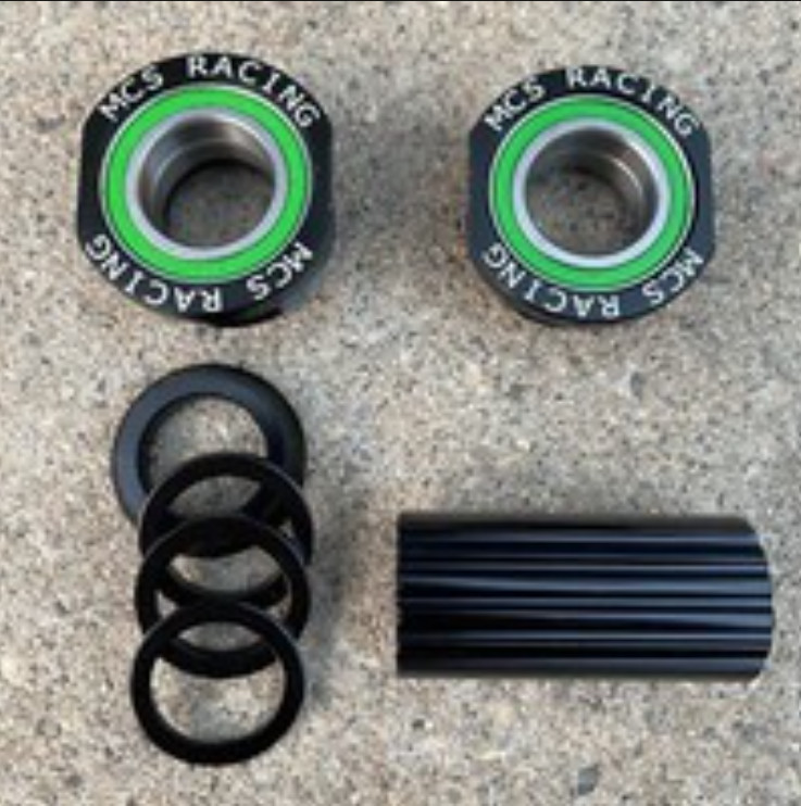 MCS SEALED EURO BOTTOM BRACKET 19MM BMX BIKE BB KIT PROFILE GT SE REDLINE HARO