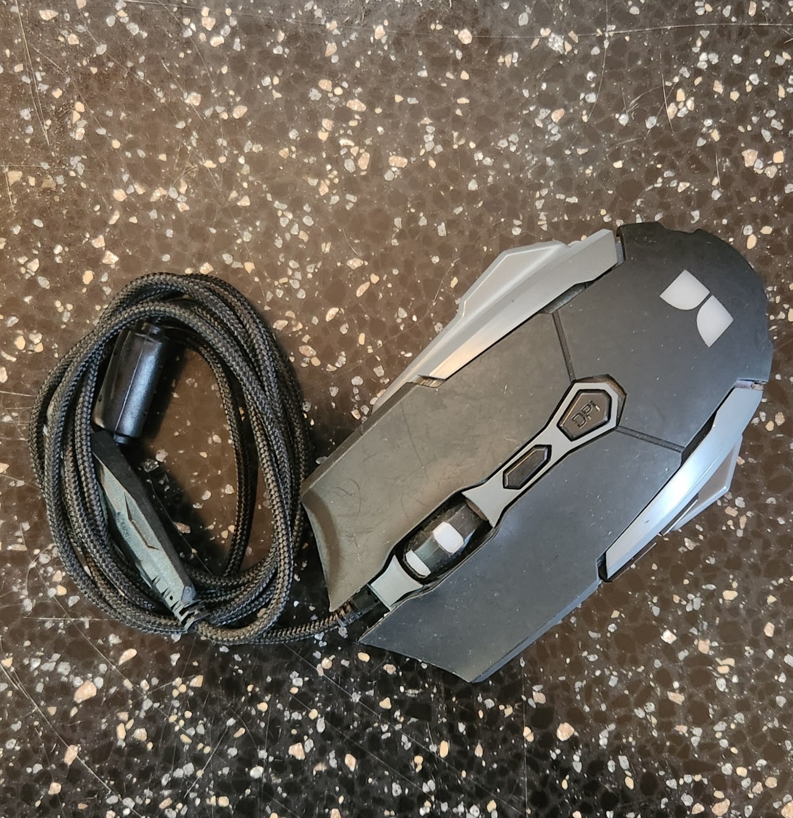 Monster USB Wired Gaming Mouse SKU 2MNGA0161B0W2 Tested and Works