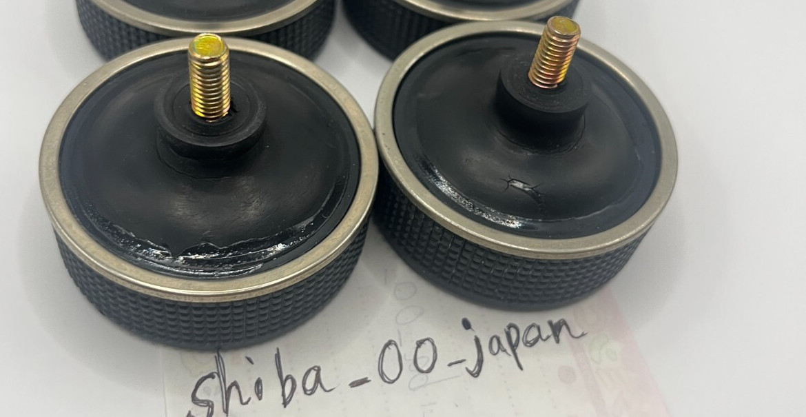 Genuine Technics SL-1200 Rubber Feet Set of 2 sl-1200mk3/sl-1200mk3d/sl-1200mk5