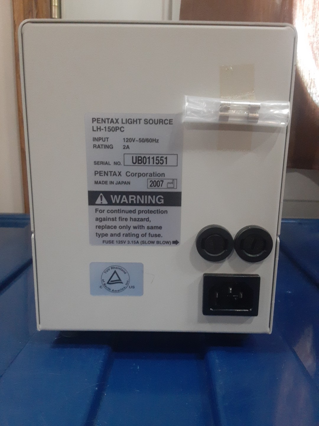 Pentax LH-150PC Medical Light Source w/ Air Pump 120V 150W Halogen