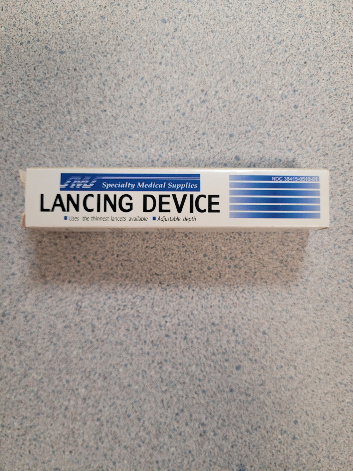 SMS Adjustable Lancing Device