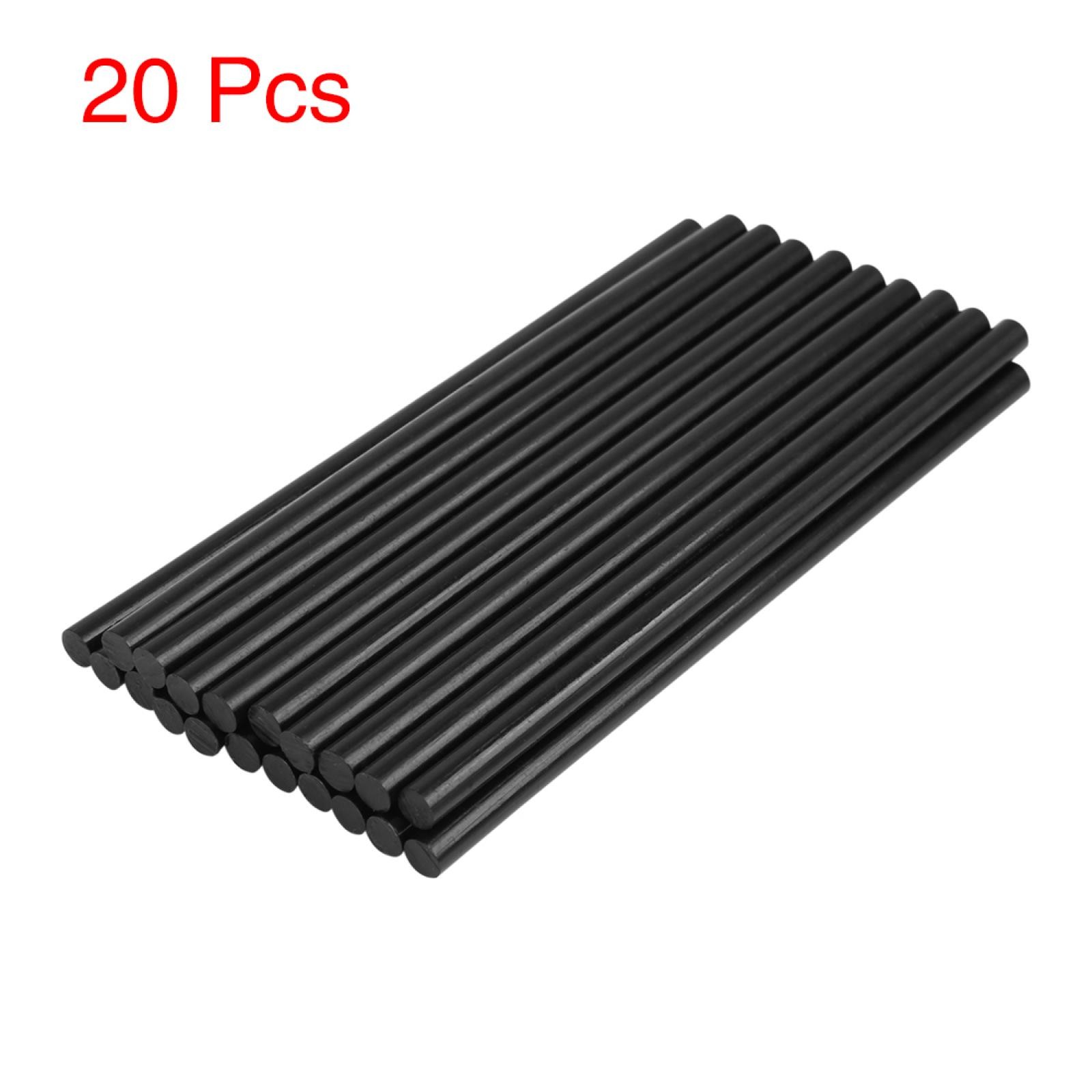 20 Pcs 7mm x 150mm Black Paintless Dent Repair Hot Melt Glue Sticks for Car