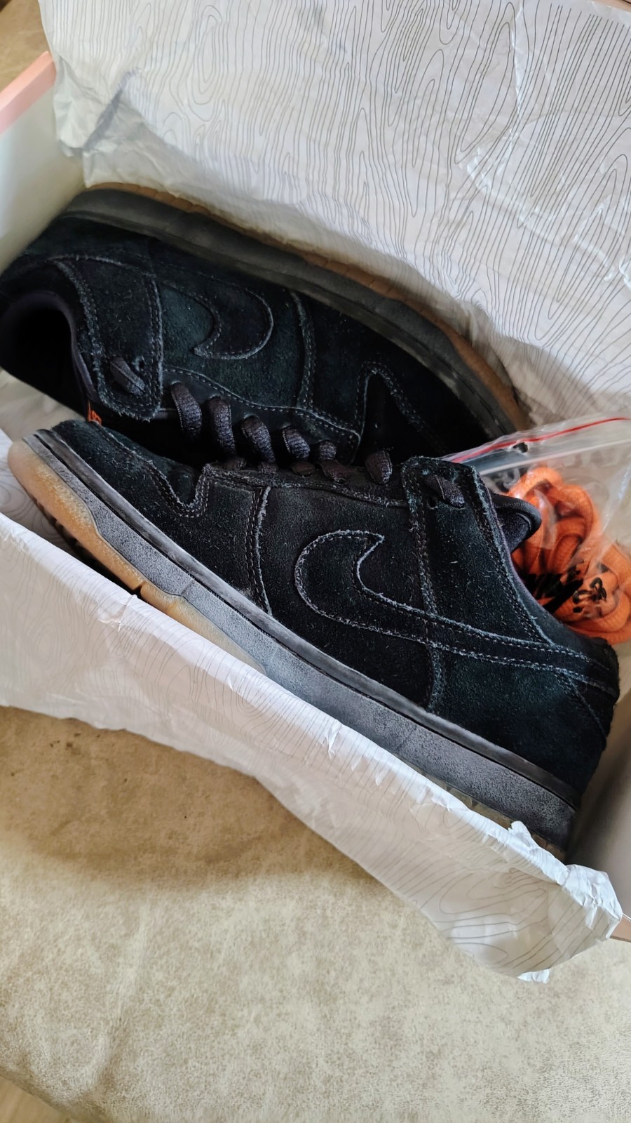 Nike SB Dunk Low Pro Halloween Pack 2005 Size 6 Skateboarding Shoes