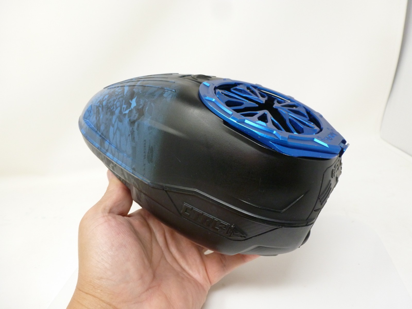BUNKERKING CTRL +20 TOP SHELL KIT ICE HIGHLANDER BLUE PAINTBALL LOADER CTRL 1 2