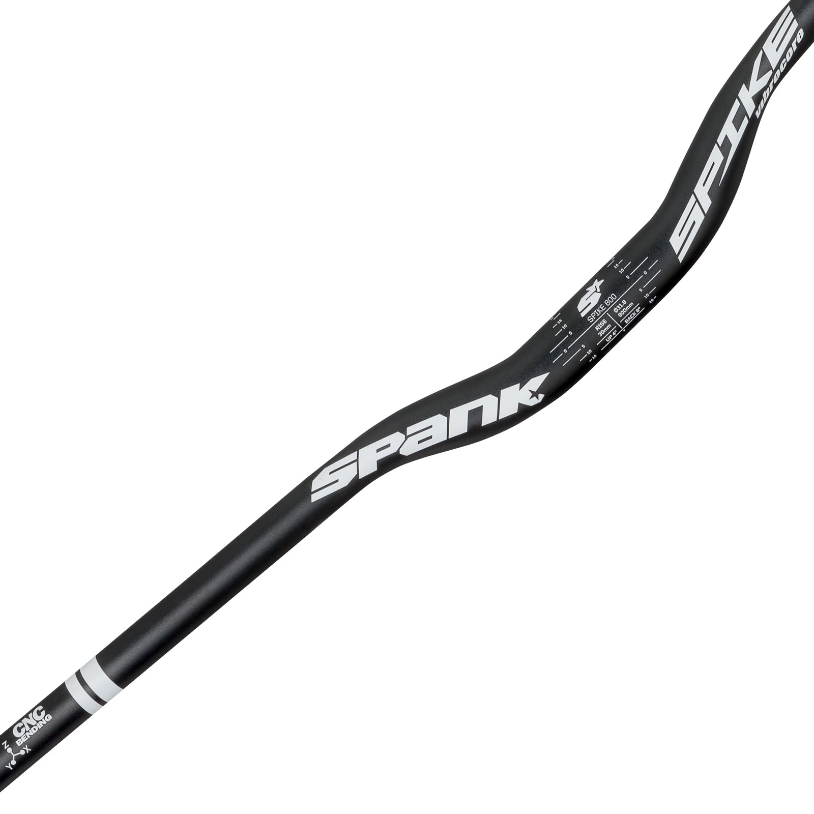 SPank SPIKE 800 Vibrocore Alloy DH Handlebar 31.8mm, Adjustable Rise &