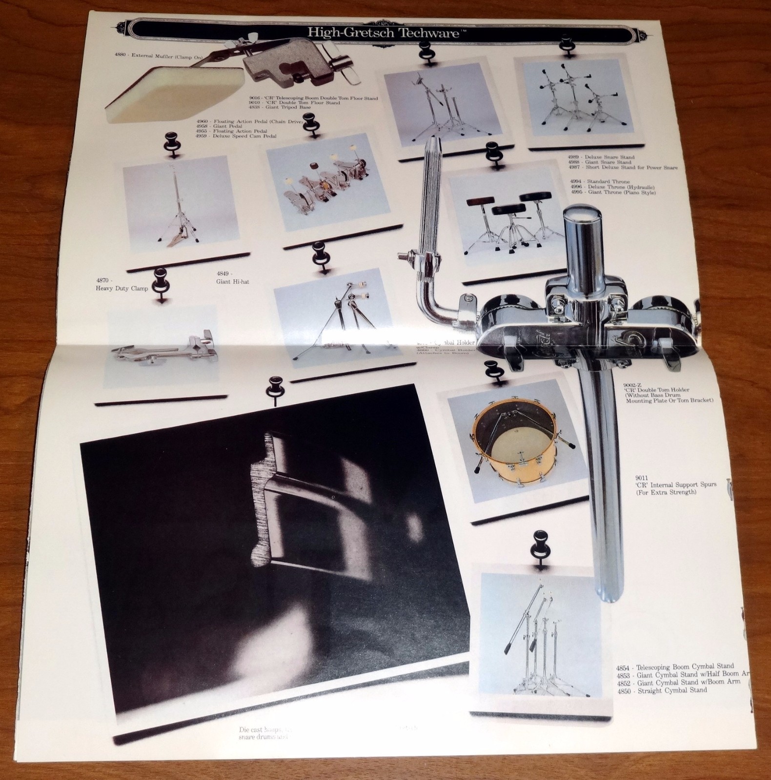 Gretsch 1983 Drum Catalog with Parts Catalog