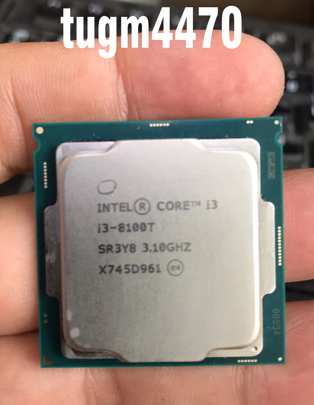 Intel Core i3-8100t sr3y8 CPU processor 3.1ghz quad-core lga1151 interface 35w-