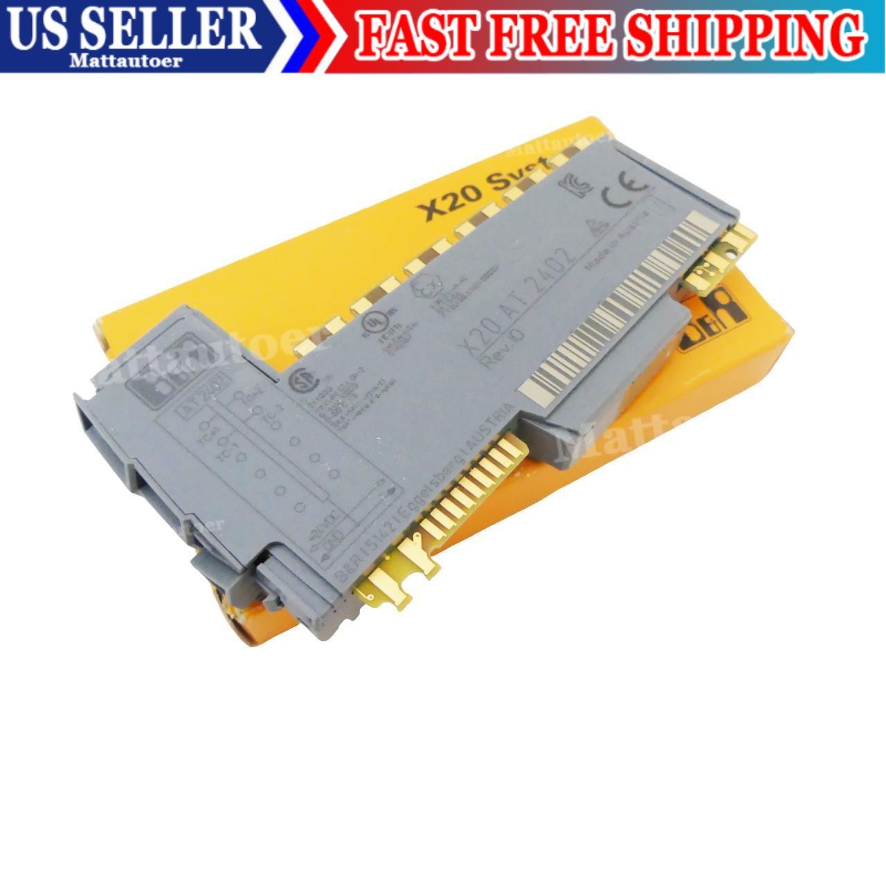 B&R X20 AT 2402 X20AT2402 Temperature Input Module Rev. I0 -new--