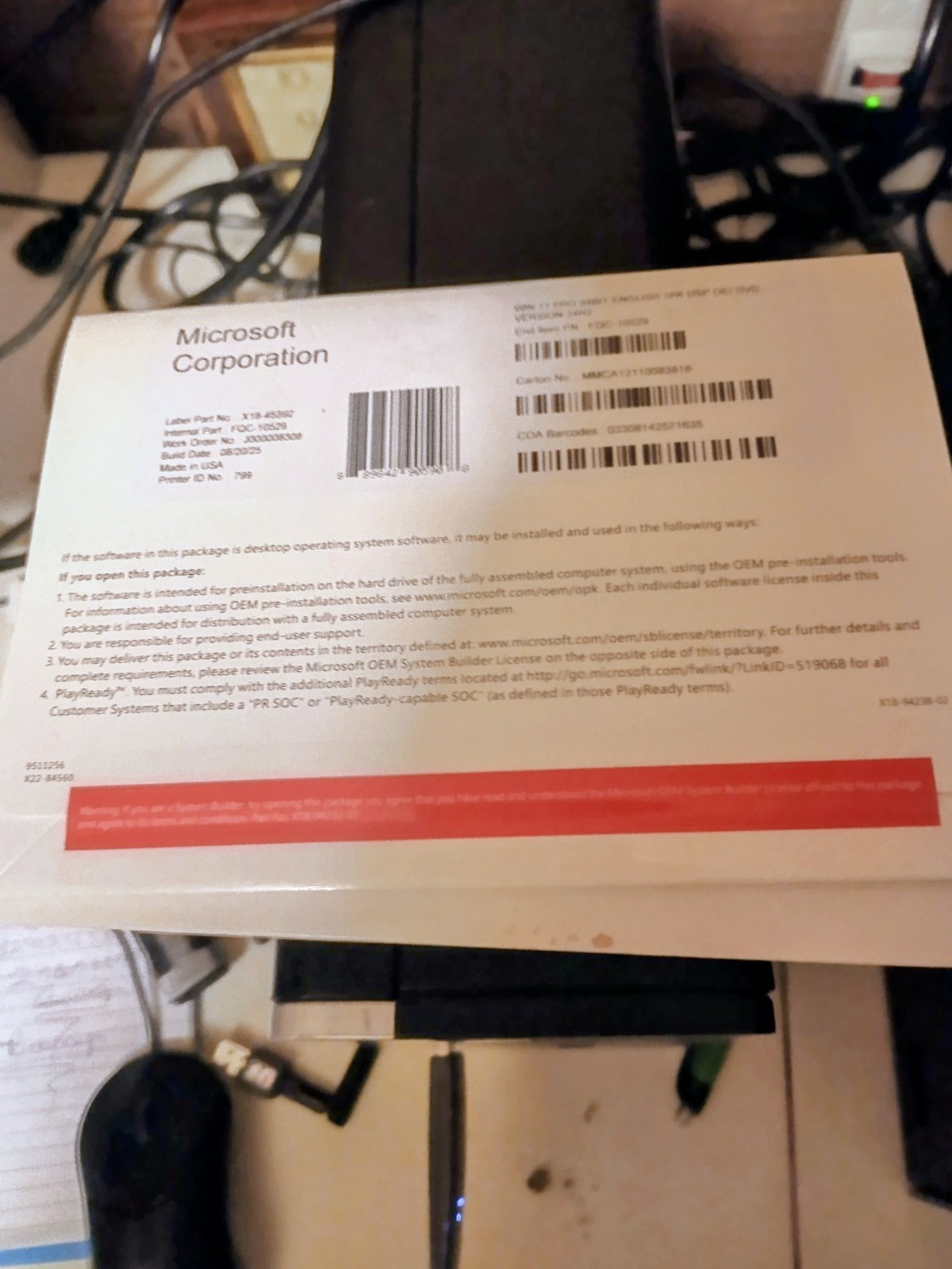 windows 11 pro desktop Unopened