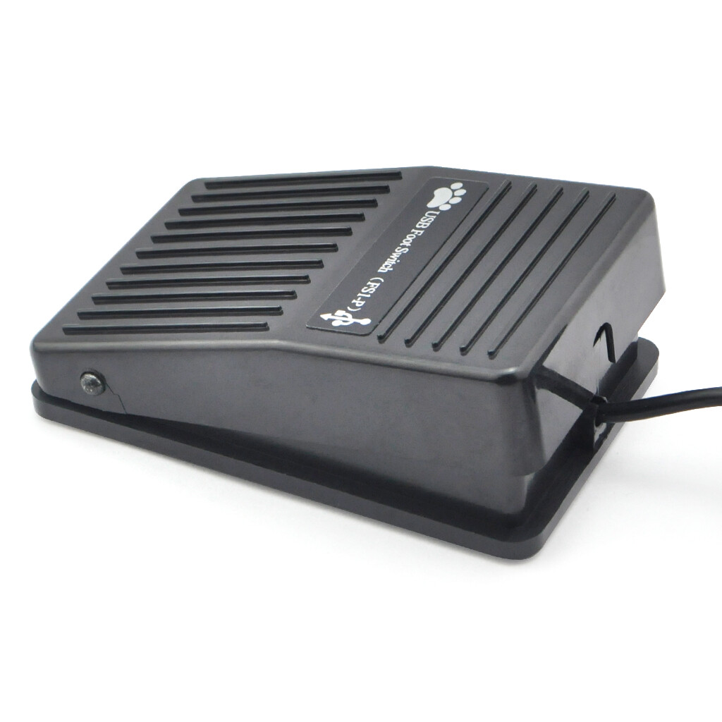 USB Foot Switch Game PC Hands Free One Key Control Mouse Keyboard Transcription