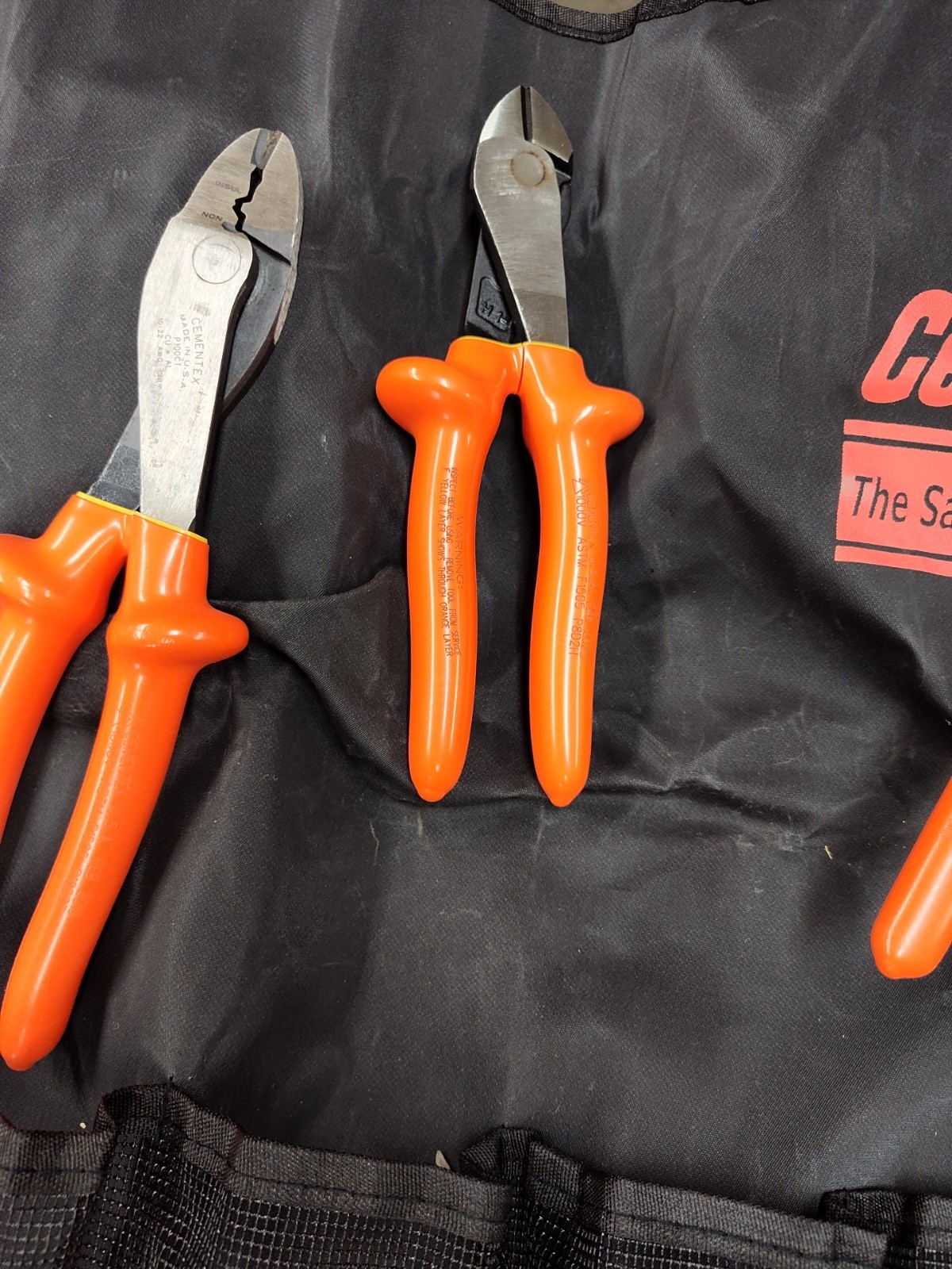 Cementex Basic Electrician's Tool Kit Set of 8 with Roll Case TR-9ELK