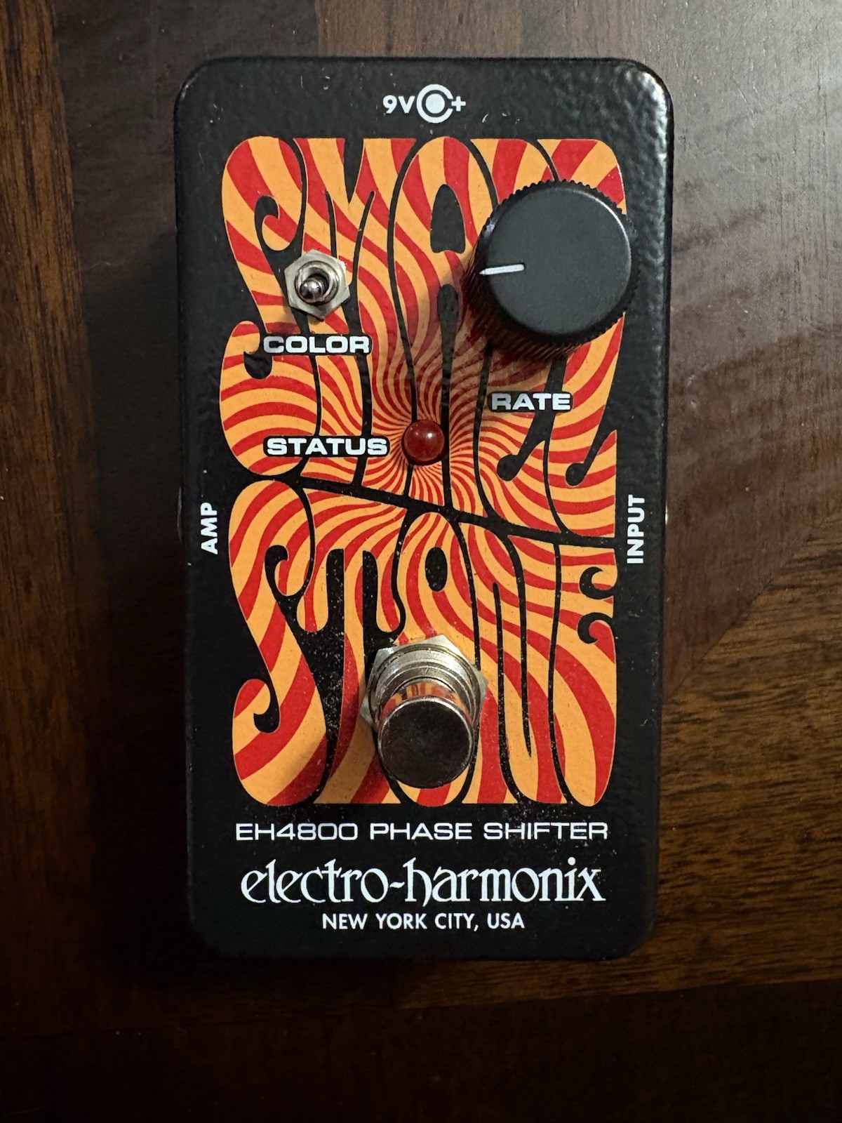 Used Electro-Harmonix EHX Small Stone Analog Phase Shifter Effects Pedal