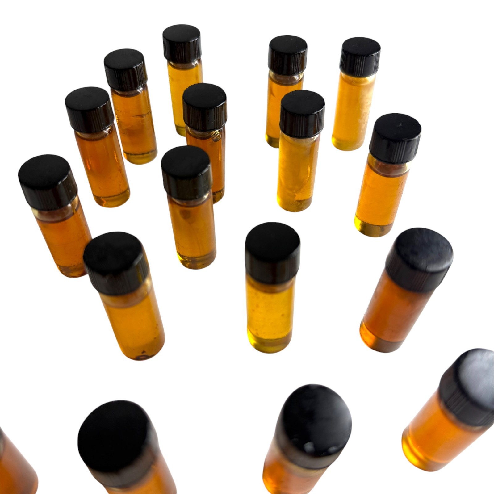 20 Pcs Lab Industrial Precision Test Vials / Fluids P100159