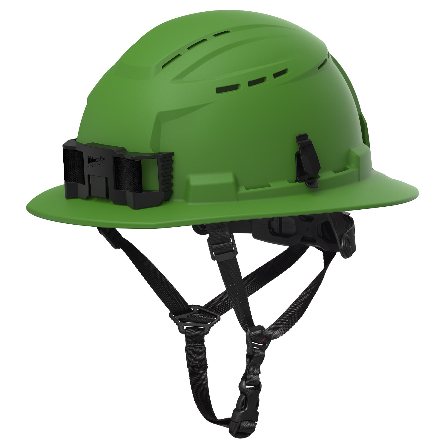 Milwaukee 48-73-1690 BOLT Green Full Brim Vented Safety Helmet Type 2 C