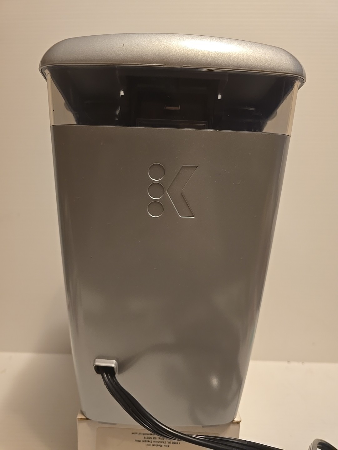 Keurig K-Cup K10 Mini Plus Silver Single Serve Coffee maker