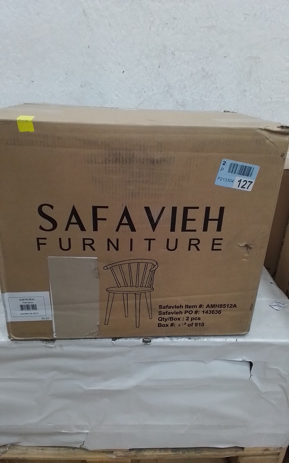 Safavieh BLANCHARD SIDE CHAIR, Reduced Price 2172734434 AMH8512A