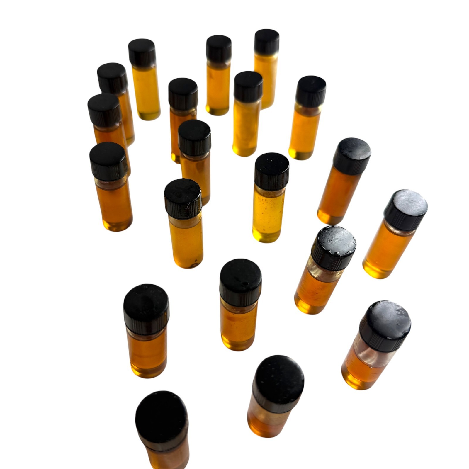 20 Pcs Lab Industrial Precision Test Vials / Fluids P100159