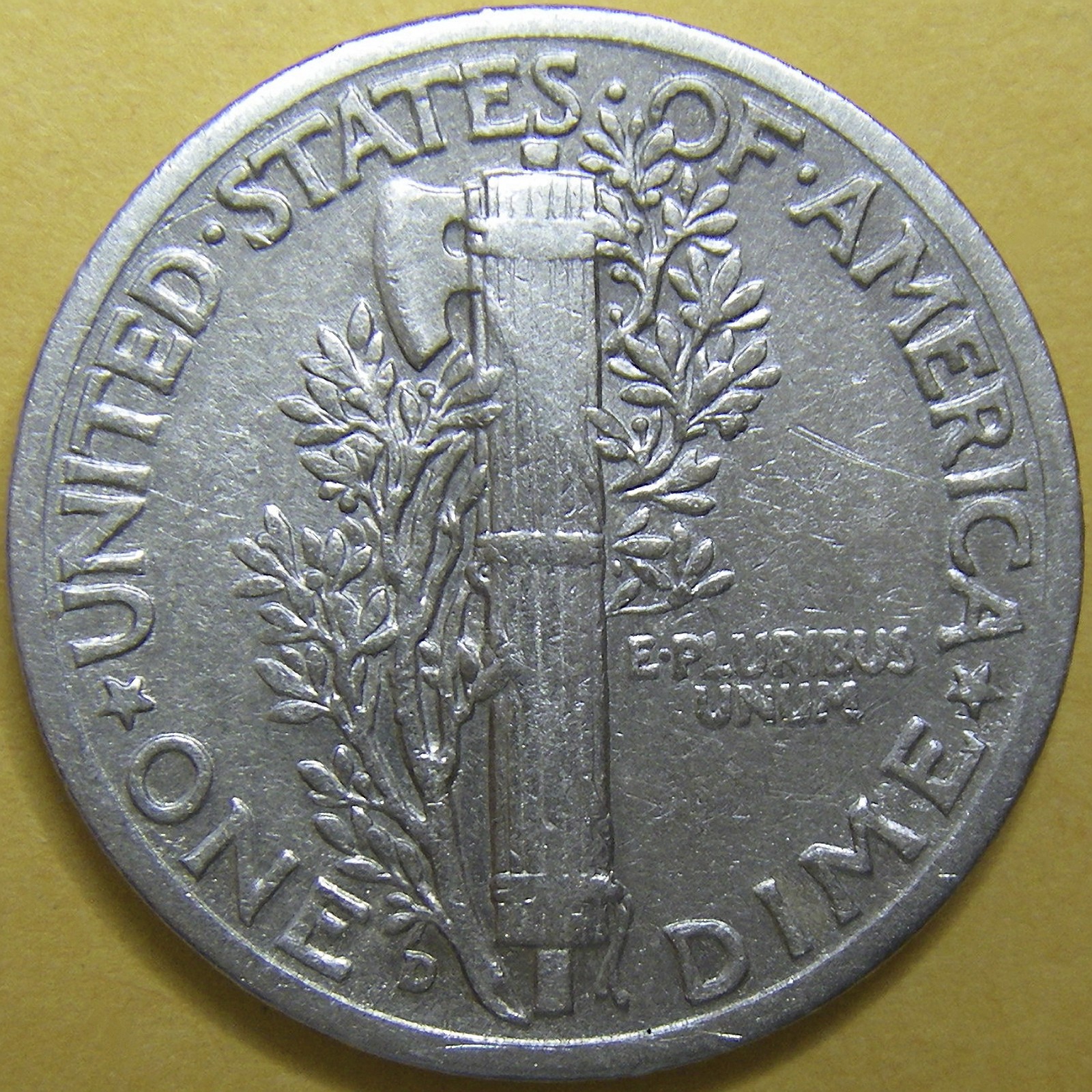 1943-D Mercury Dime - 90% Silver
