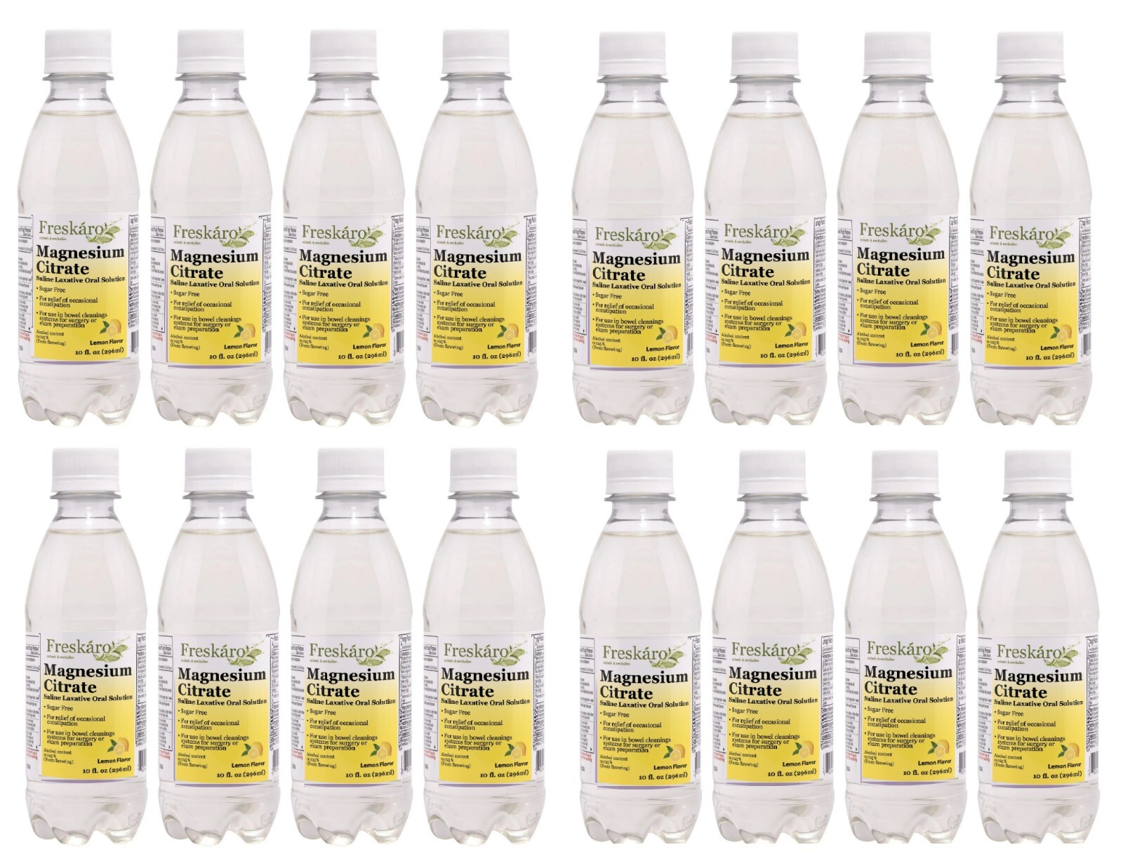 Magnesium Citrate Oral Laxative Lemon 10-OZ, 12 Count, 03/28, Great Flavor!