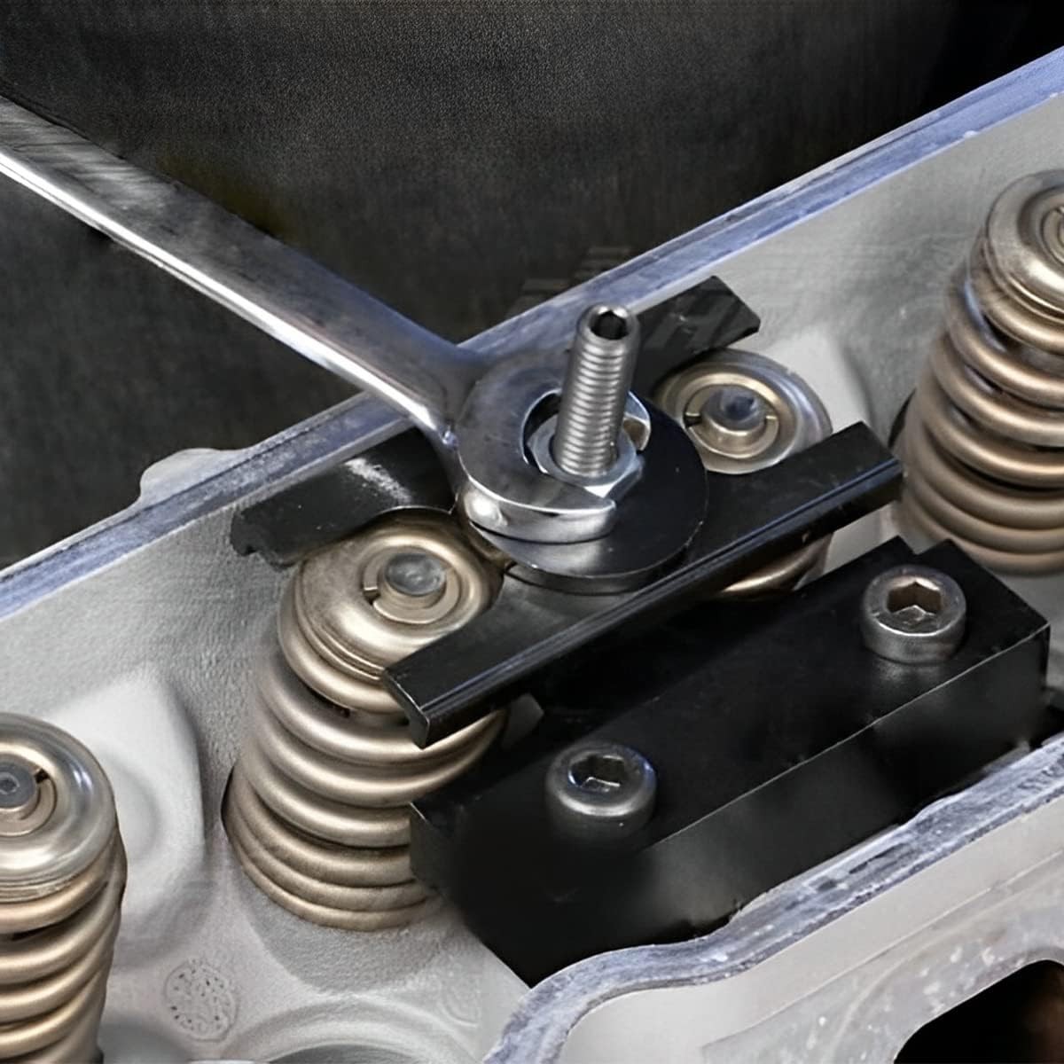 LS Valve Spring Compressor Tool, Automotive Valve Seal Adjustment Installation..