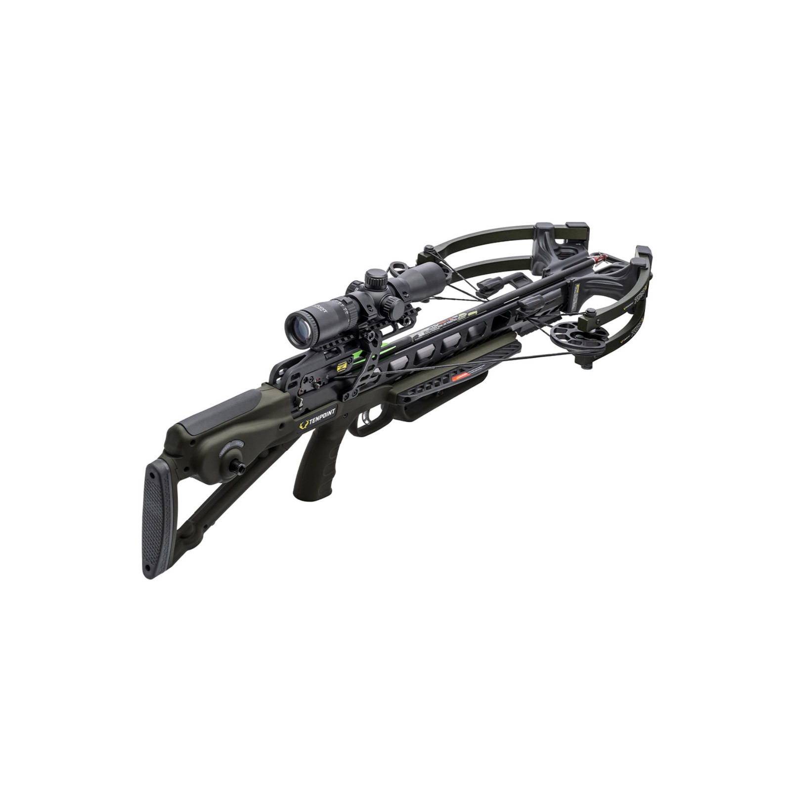 TenPoint Turbo X RangeMaster 100 415FPS Crossbow Scope (Moss Green, Refurbished)
