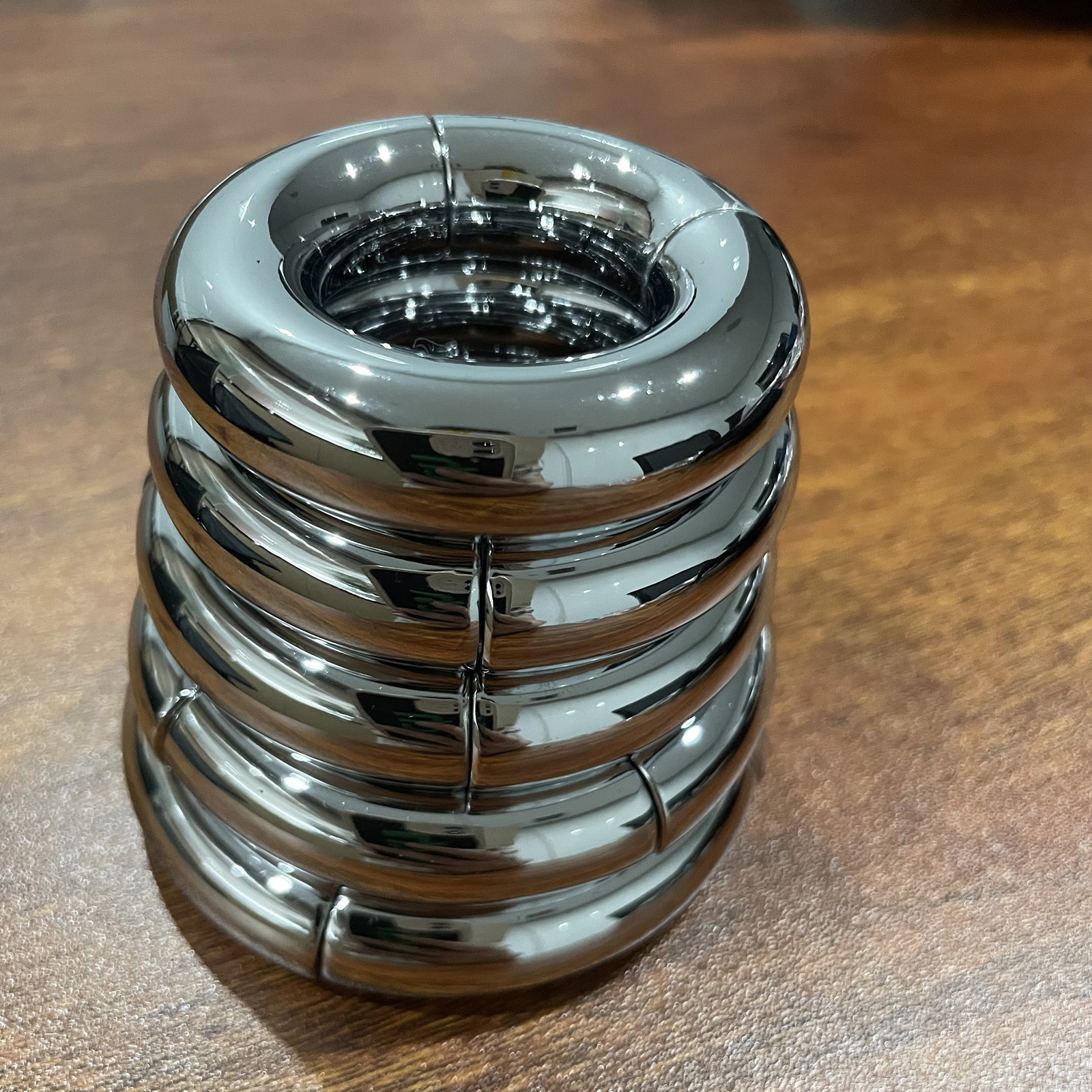 Male Stainless Steel Ball Stretcher Weight Heavy Magnetic Ball Stretching Weight