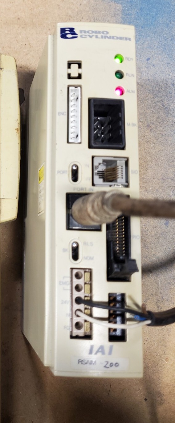 IAI Robo CylinderController & Teach Pad - Used