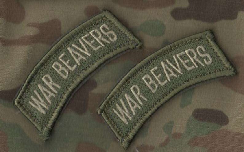 DAESH WHACKER SP OPS NINJA RANGERS RECON  burdock 2-TAB: WAR BEAVERS