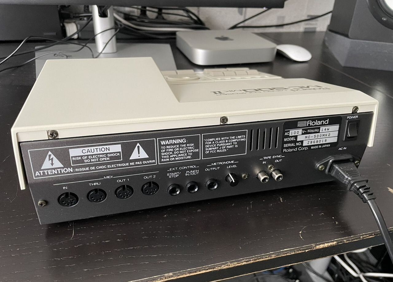 Vintage 1980s Roland MC-500 Micro Composer