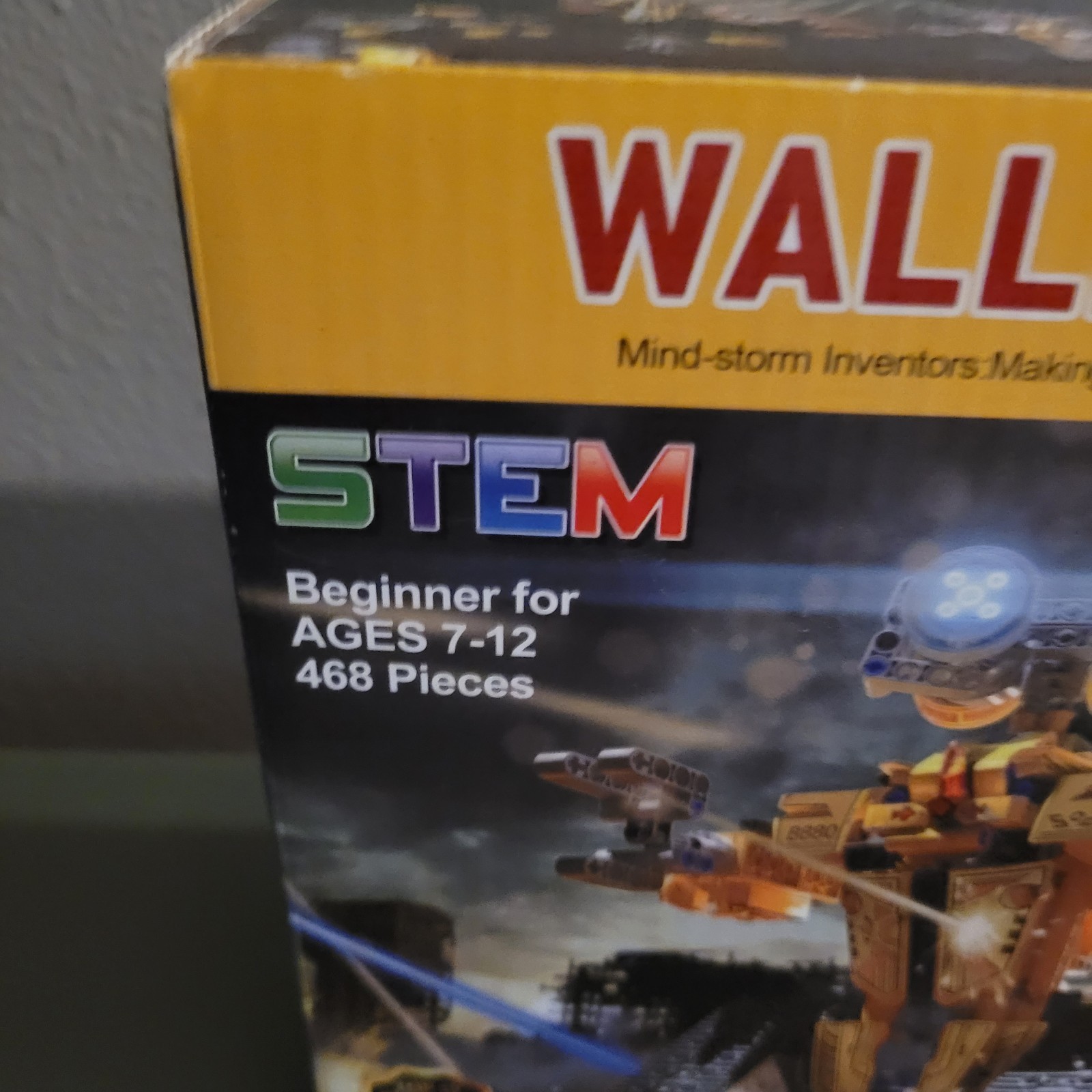 Wallbot Remote Controlled Robot Building Kit STEM - App Controlled NEW
