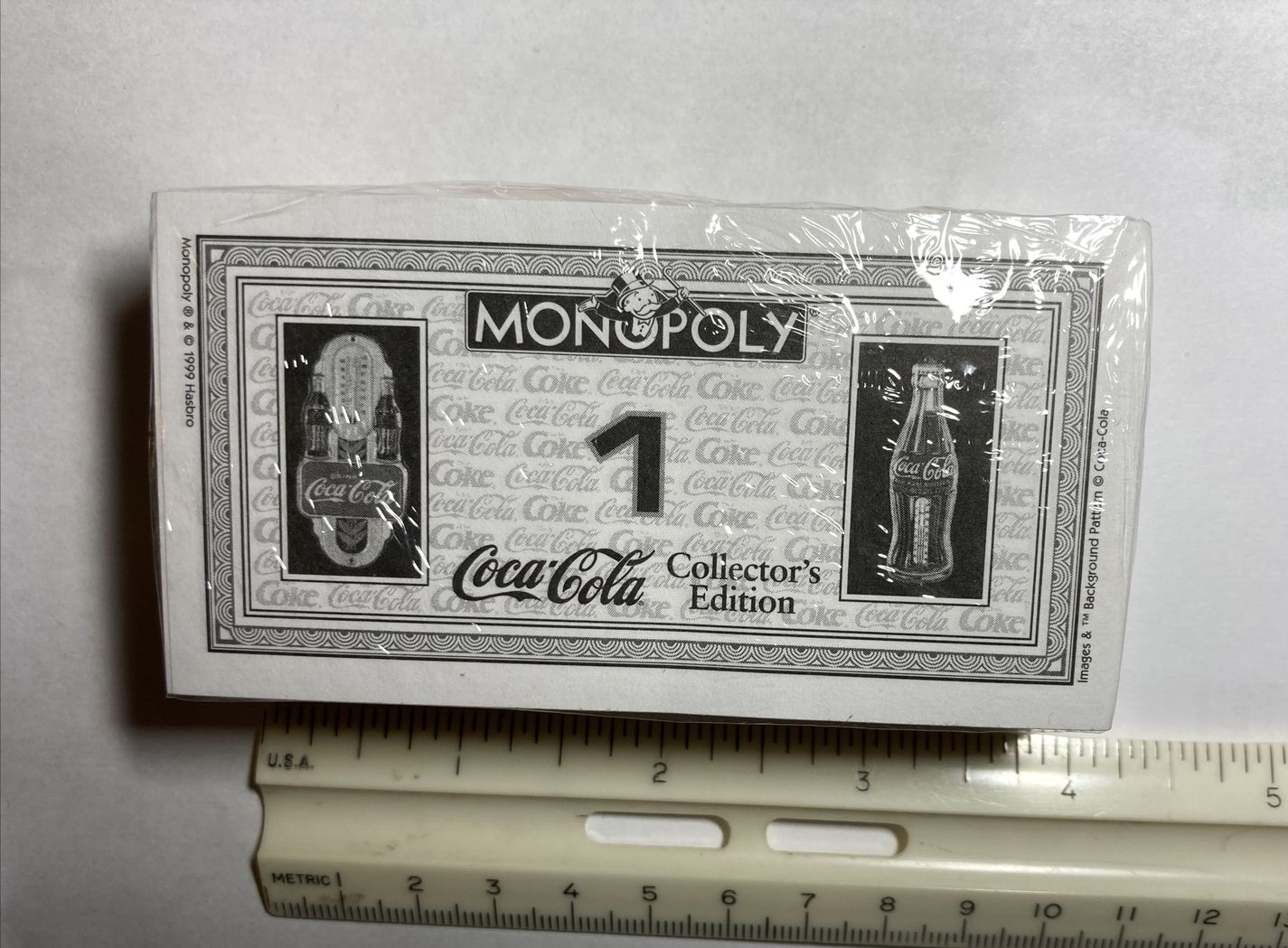 NIP Monopoly Coca Cola Edition Replacement Money Bills Sealed Complete Set
