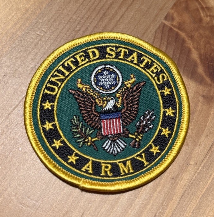 United States Army Sew-On Circle Patch