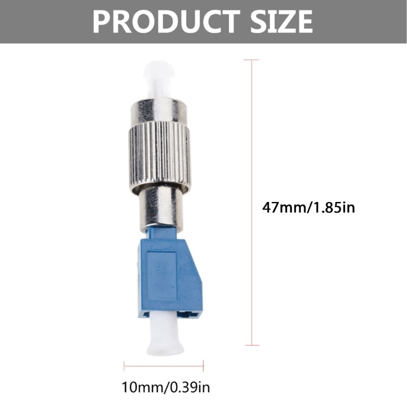 Male to Female Hybrid-Adapter Converter Fiber Power Meter Connector