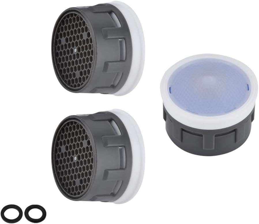 Faucet Aerator, 1.0 GPM Flow Retrictor Insert Faucet Aerators Replacement Par...