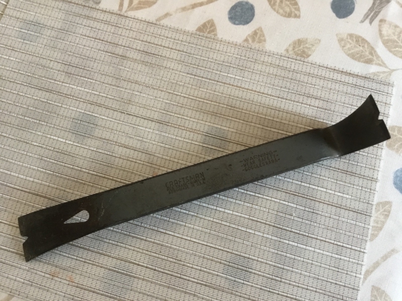 Vintage Craftsman 6591 =M= Pull & Pry Bar/Nail Pulling 15” Length-USA