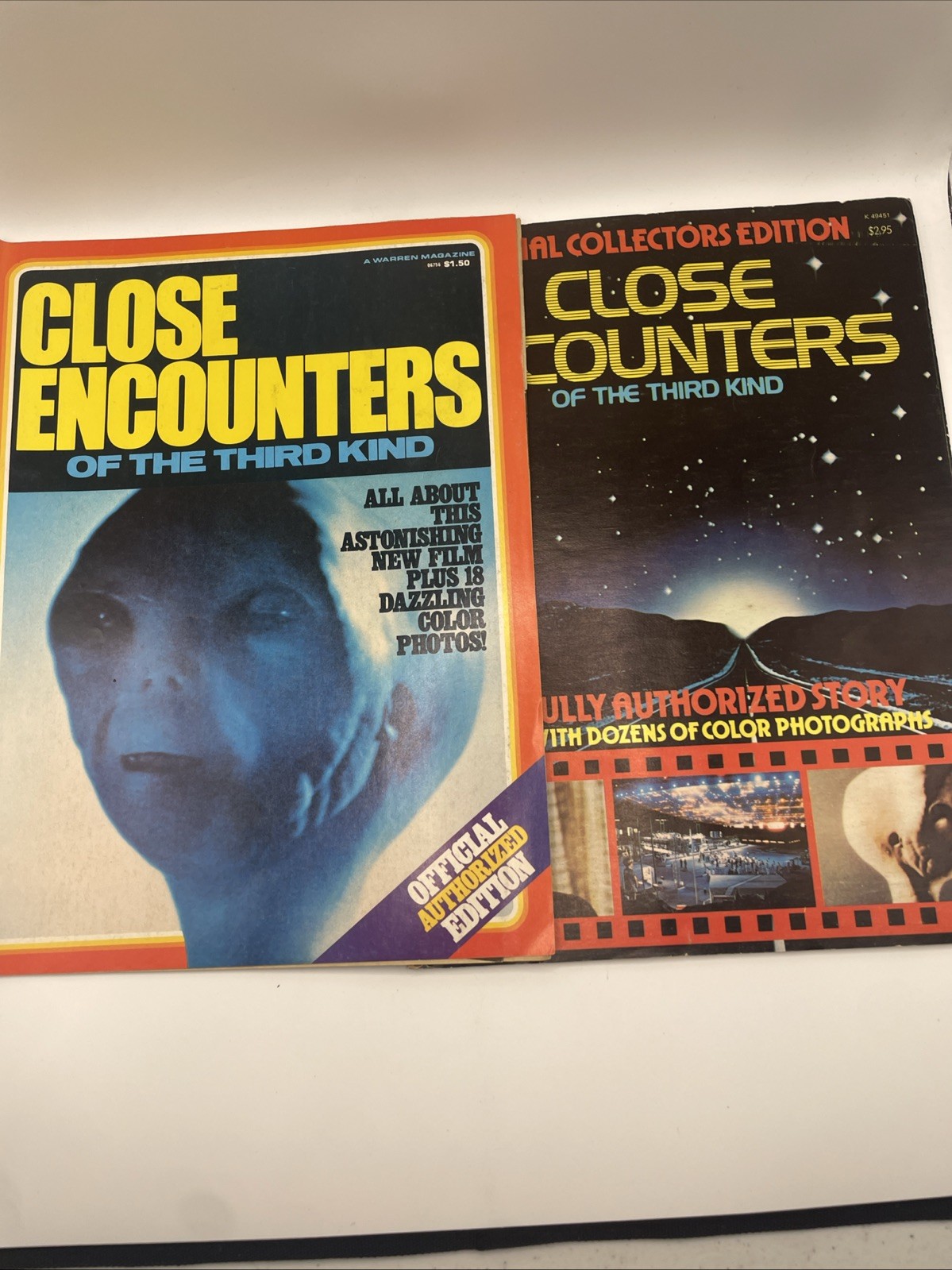 Close Encounters Of The Third Kind Comic Lot Of 2 Free Shipping Lot 16