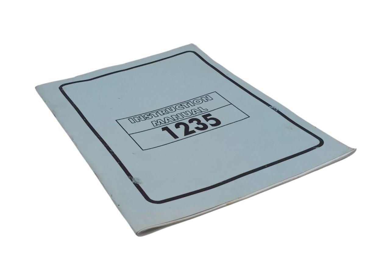 WER OM1235 Eddy Current Controller Operation / Maintenance Manual