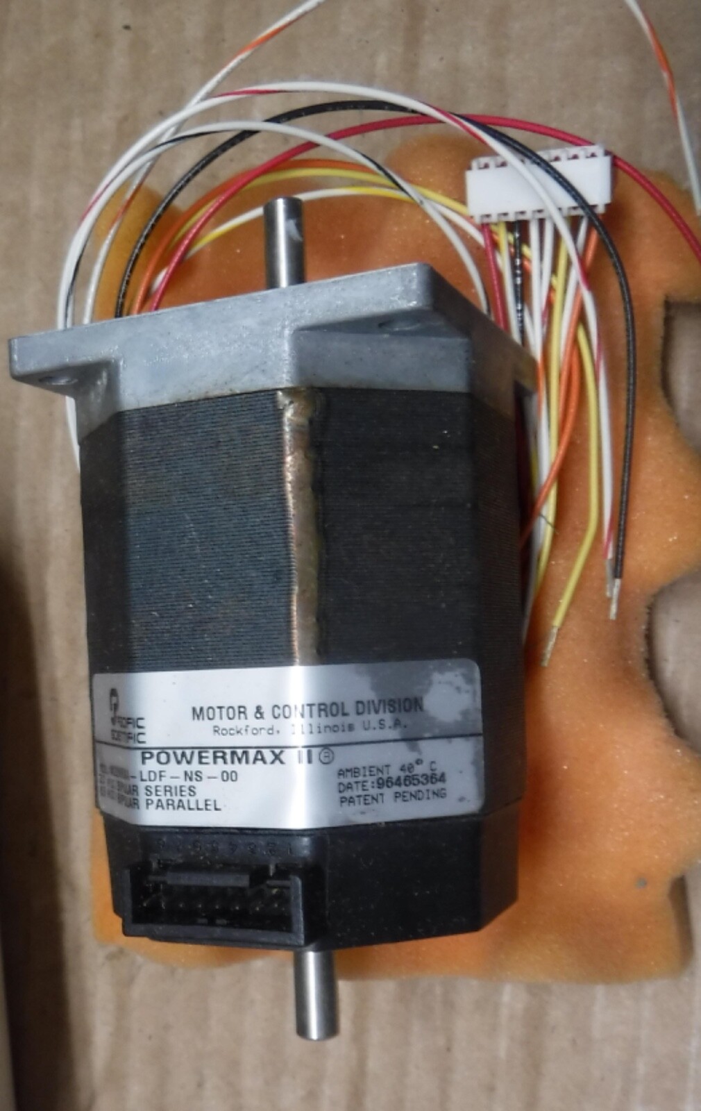 M22NRXA  MOTOR WITH CONN/WIRE  FREE SHIPPING