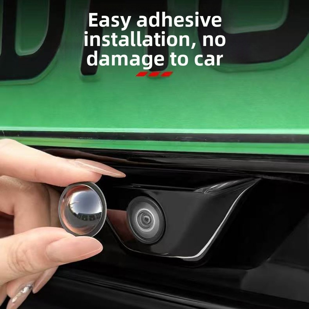 Car camera lens protector (2-pack) with Rain Cover: 360?? all-around protection