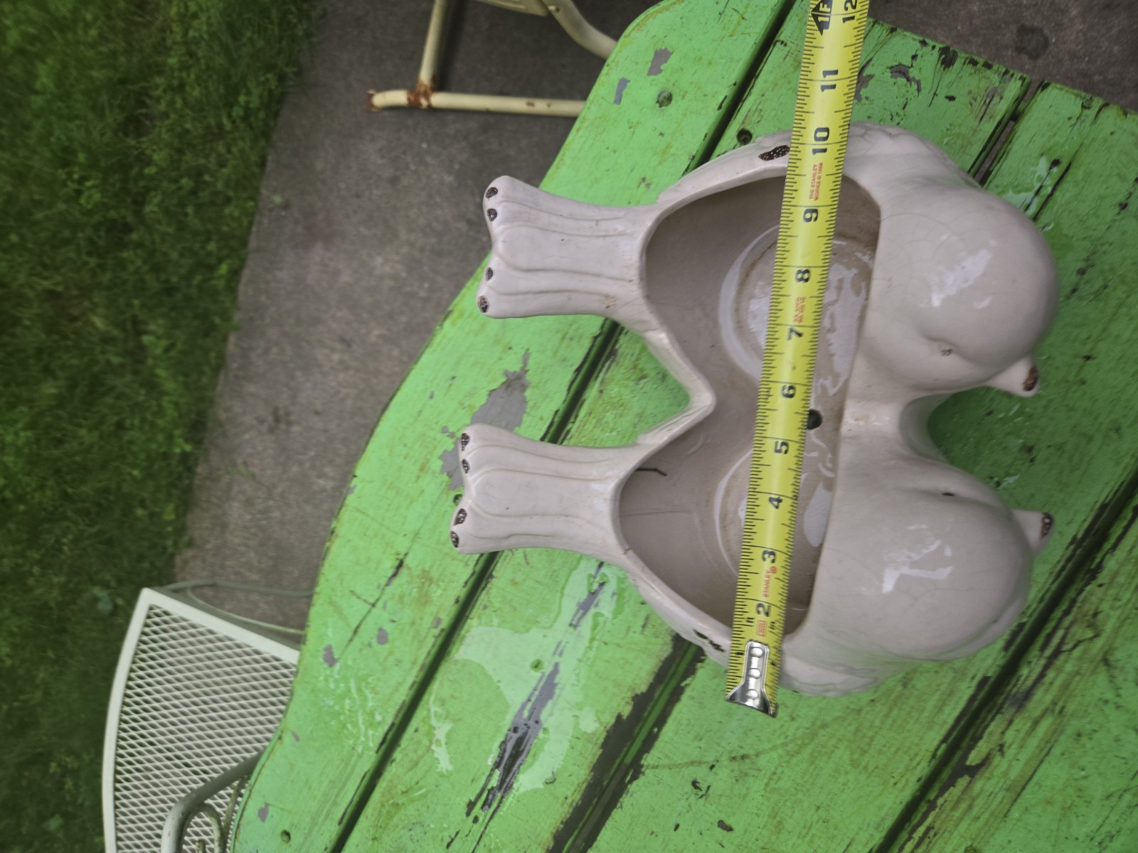 Vintage Ceramic Love Bird Planter Unknown Maker