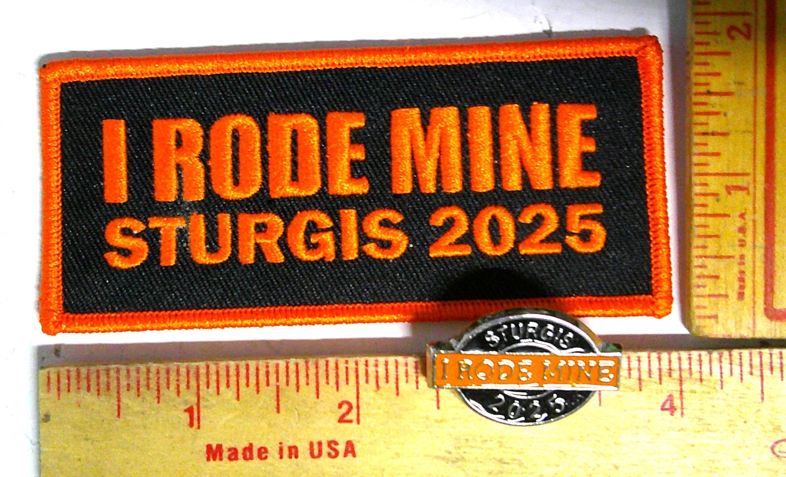 2025 Sturgis pin patch set 85th motorcycle rally collectible biker vest emblem