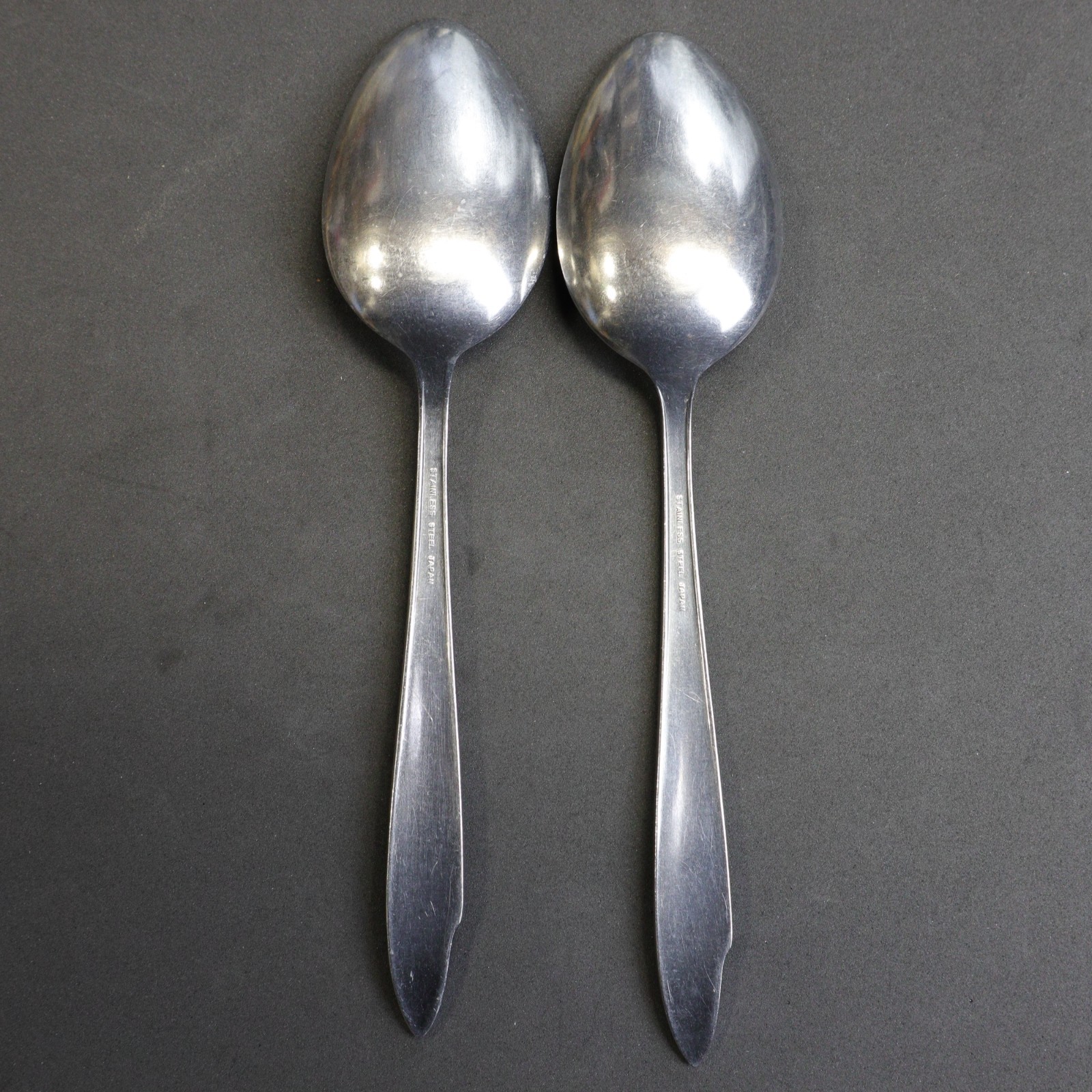 Eldan ELD 32 Stainless Flatware 2 Solid Serving Spoons Stainless Steel Japan