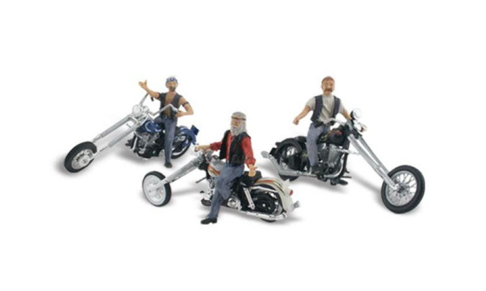 Woodland Secenics AS5344 N Scale Bad Boy Bikers