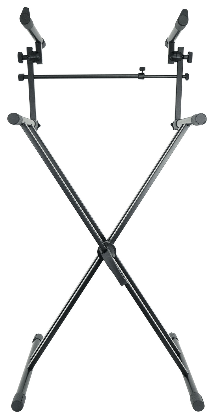 Rockville RKS42X X-Stand 2-Tier Keyboard Stand Fits Korg 2-Tierlogue 61