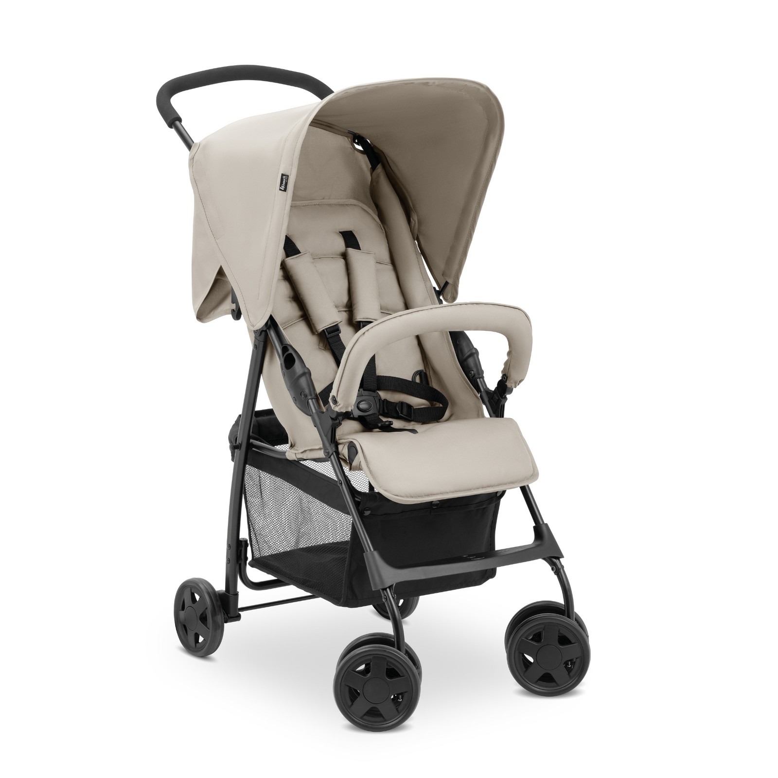 hauck Sport Lightweight Compact & Foldable Stroller, Push Chair, Beige(Open Box)