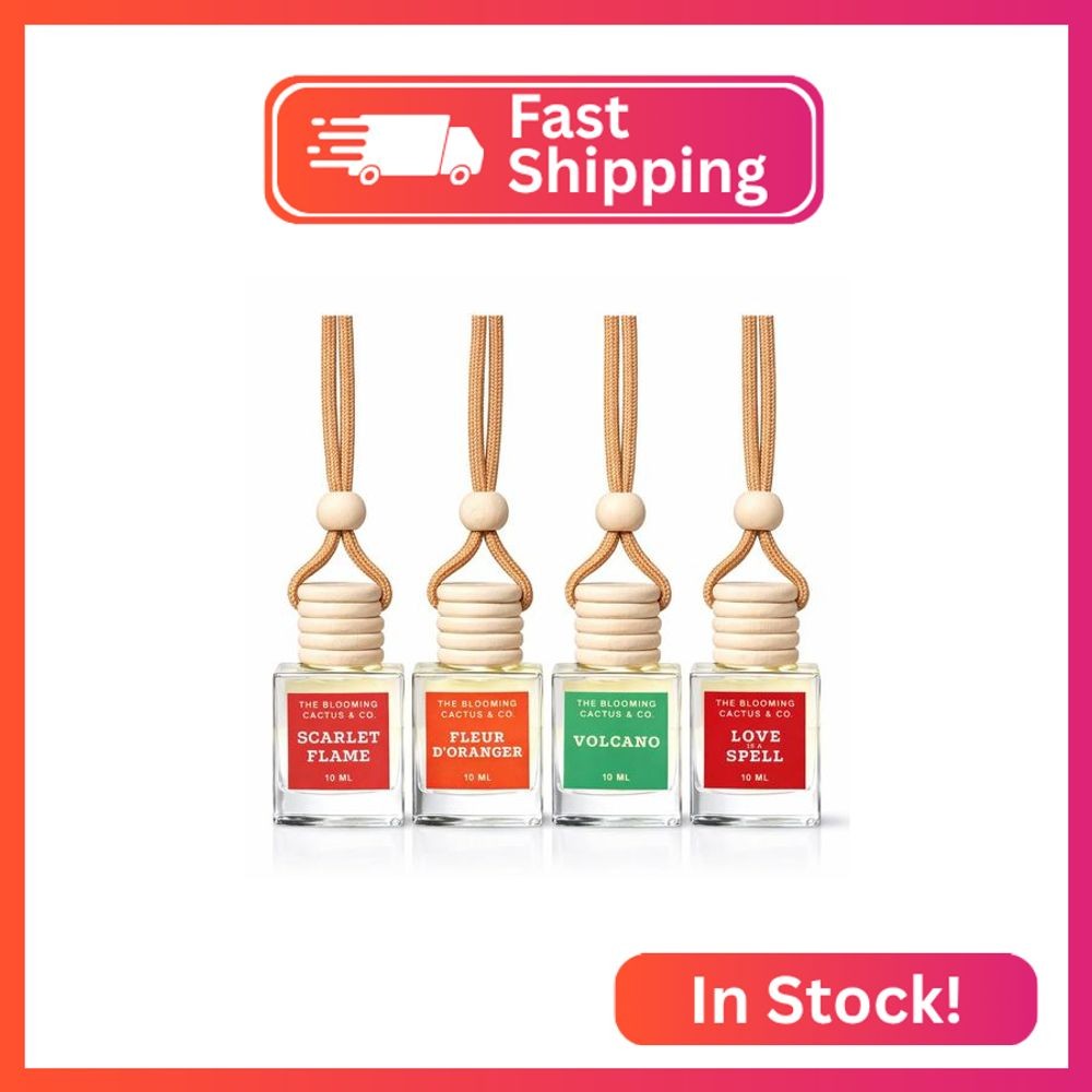 4 Pack Air fresheners | Long lasting car air fresheners, Hand-made in USA | Smal